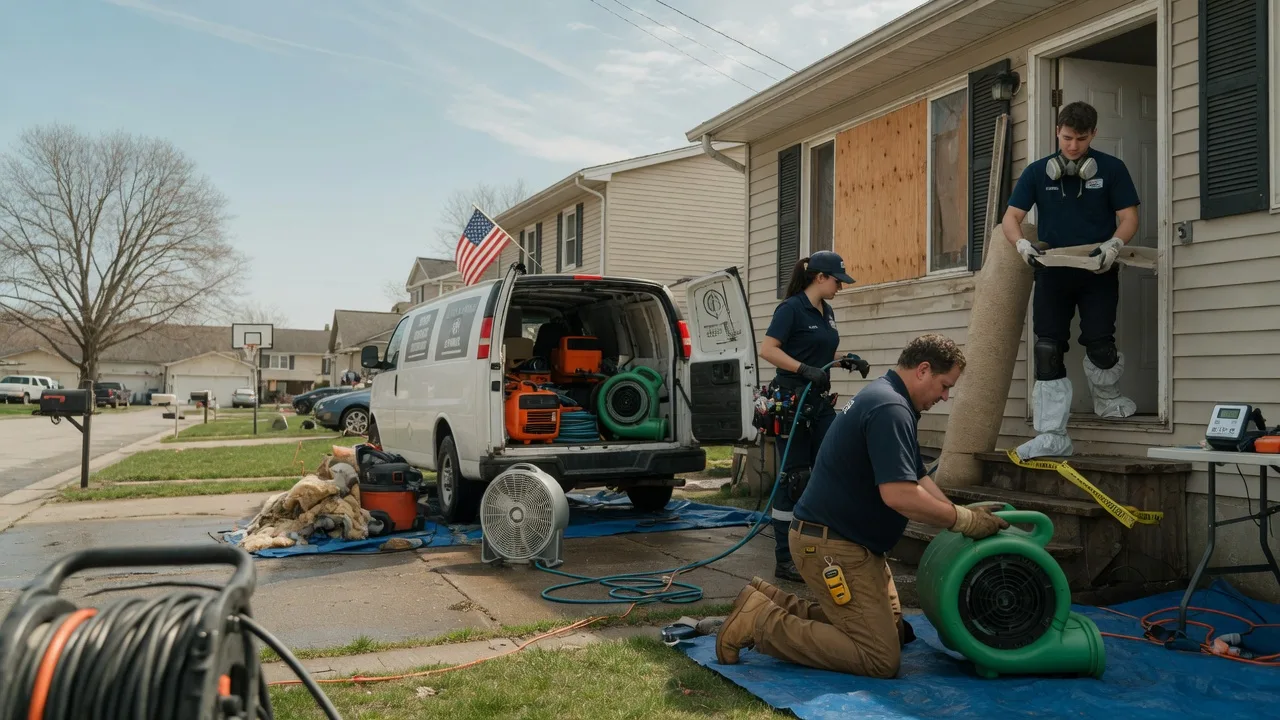 Water Damage Restoration in Effingham, KS near me